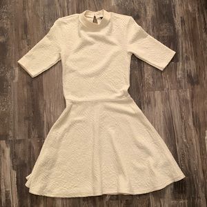 TOPSHOP Dress. Ivory color.